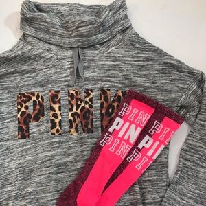 Victoria’s Secret PINK Cowl Neck sweatshirt